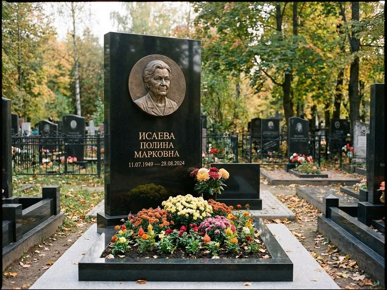 Памятник с барельефом — выполненная работа 20 в Оренбурге