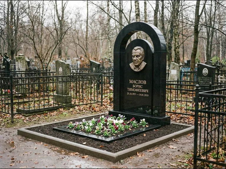 Памятник с барельефом — выполненная работа 23 в Оренбурге