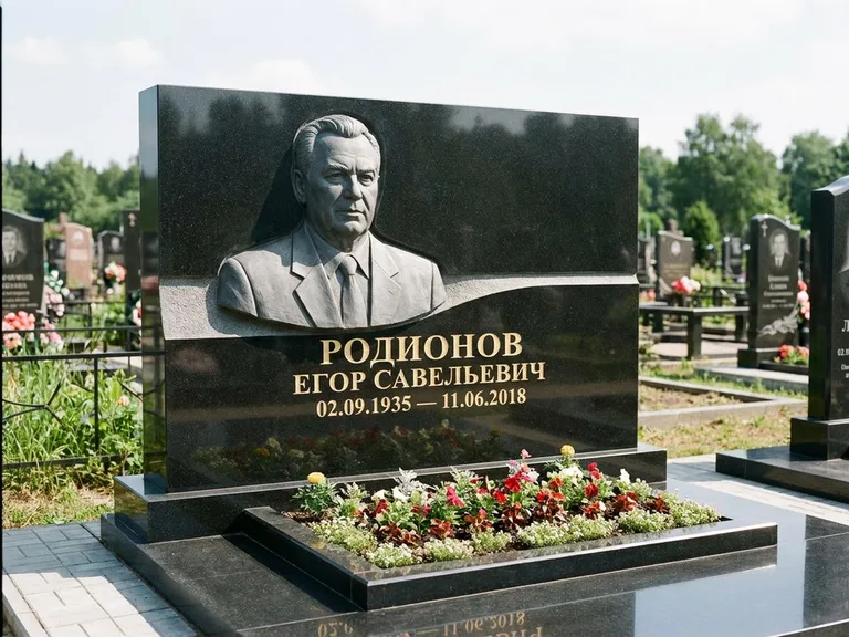 Памятник с барельефом — выполненная работа 27 в Оренбурге