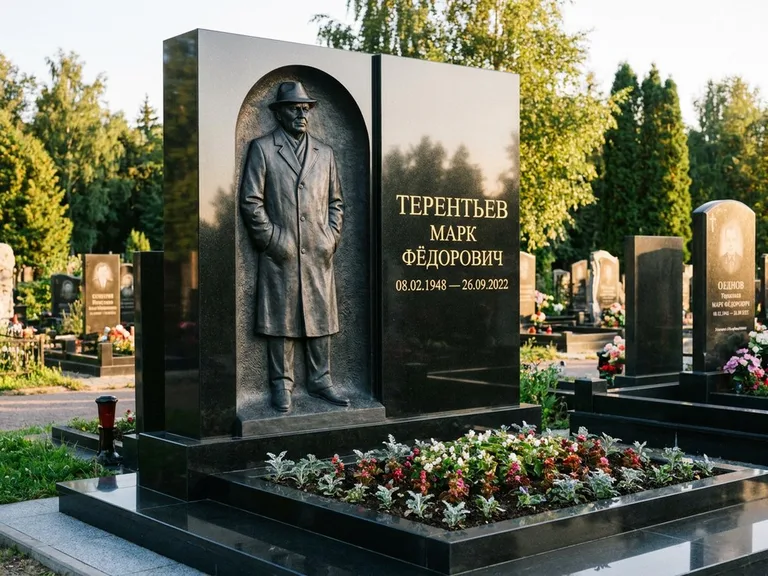 Памятник с барельефом — выполненная работа 29 в Оренбурге