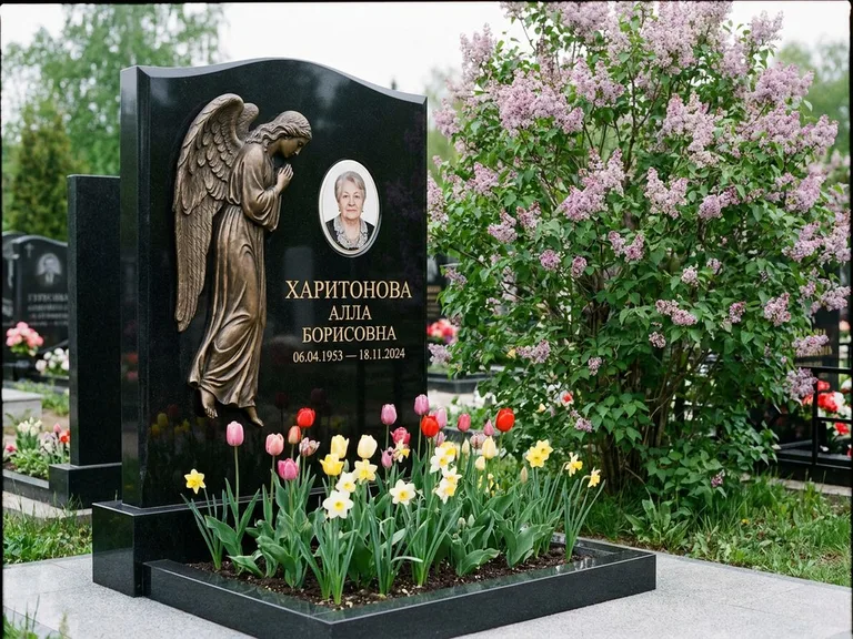Памятник с барельефом — выполненная работа 32 в Оренбурге