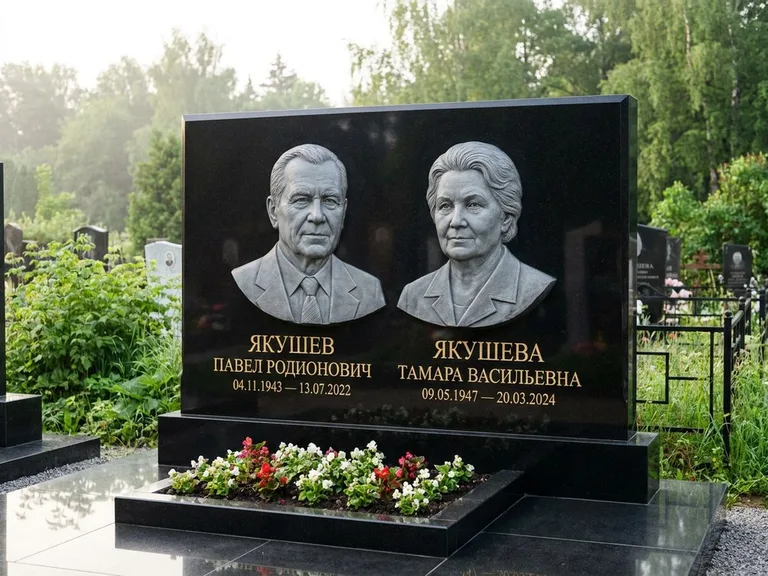 Памятник с барельефом — выполненная работа 36 в Оренбурге