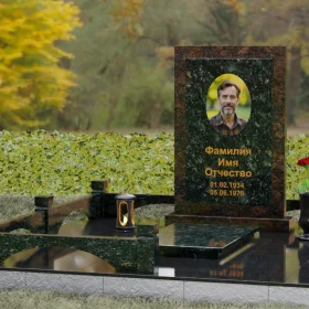 Гранитный светский памятник – П154