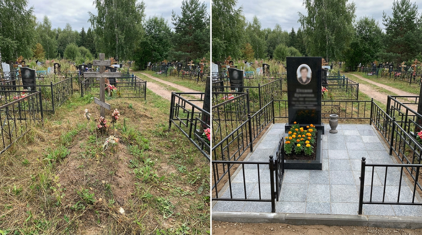 Памятник под ключ в Оренбурге — пример 1