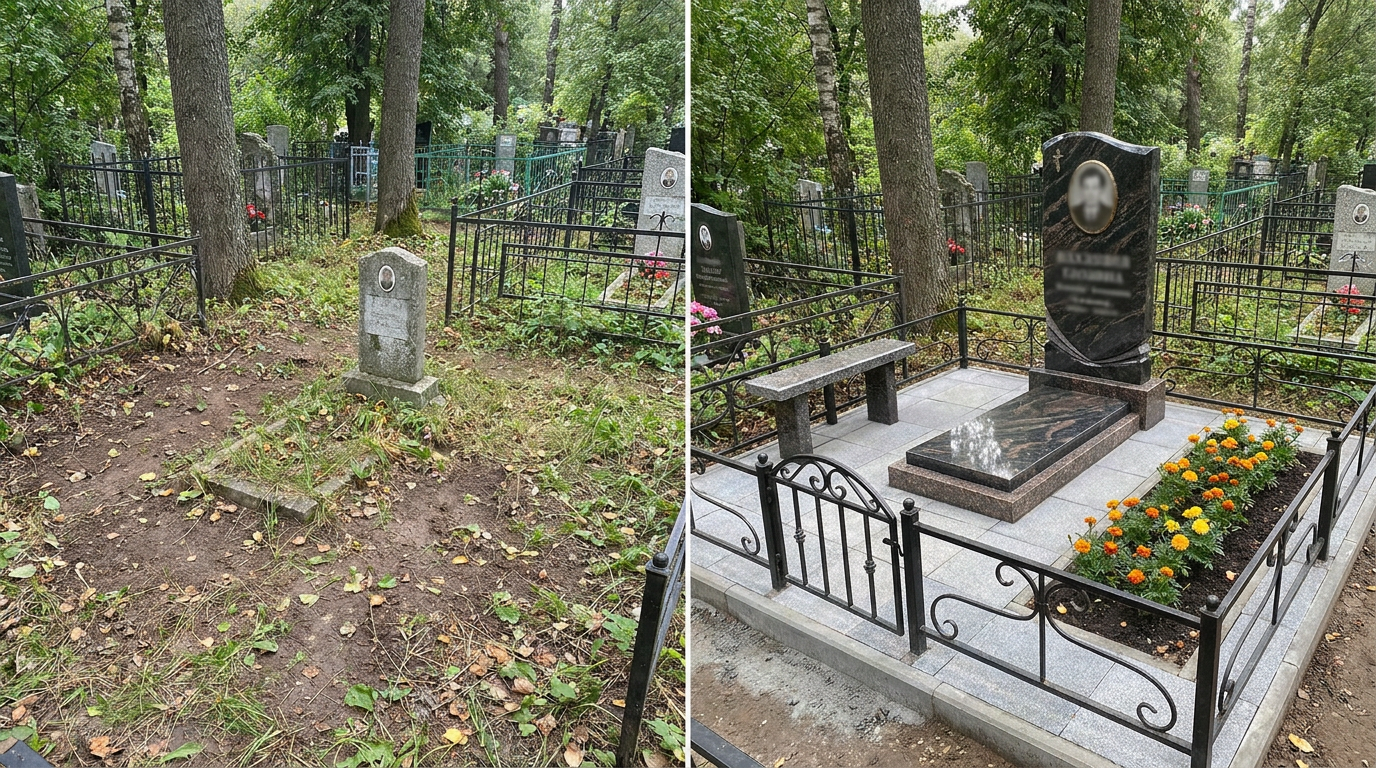 Памятник под ключ в Оренбурге — пример 2