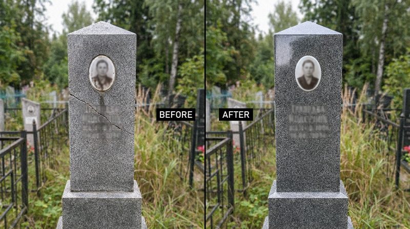 Реставрация памятника в Оренбурге — пример 4